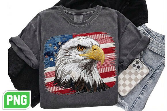 American Flag Patriotic Eagle: A Design Asset for Impact