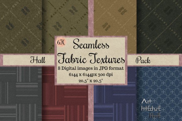 Elevate Designs with Seamless Fabric Textures - Hall Pack