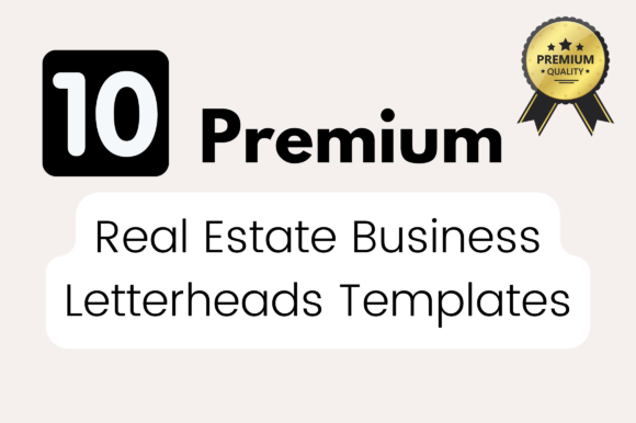 Elevate Your Brand with Professional Real Estate Letterheads