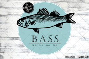 Hand Drawn, Sketched Bass Fish Vector: A Designer's Guide