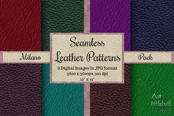 Milano Pack: Seamless Leather Textures for Designers