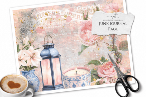 My Valentine’s Junk Journal Page 5: Vintage Design Resource