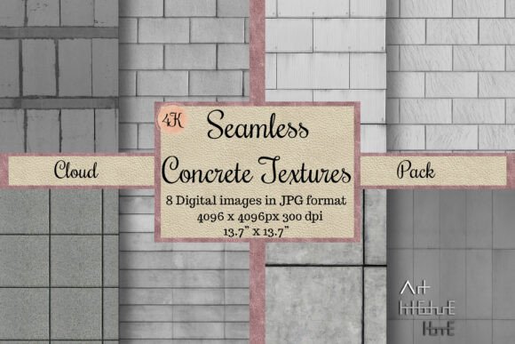 Seamless Gray Concrete Textures: Elevate Your 4K & 8K Designs