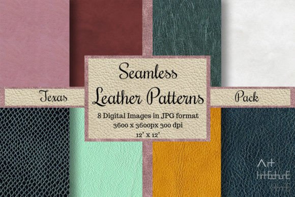 Seamless Leather Textures - Texas Pack: Elevate Your Designs