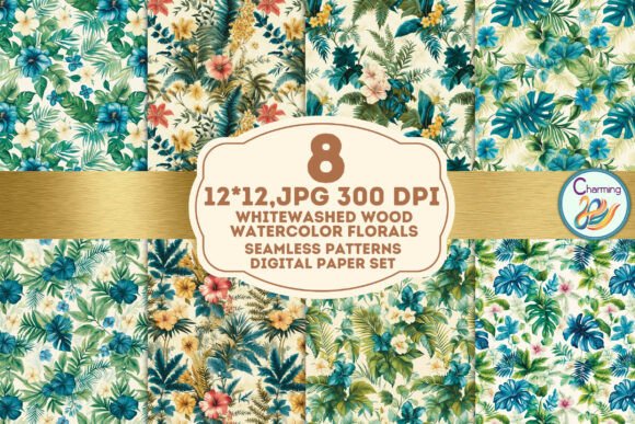Seamless Paper: World Tropical Botanical Design Assets